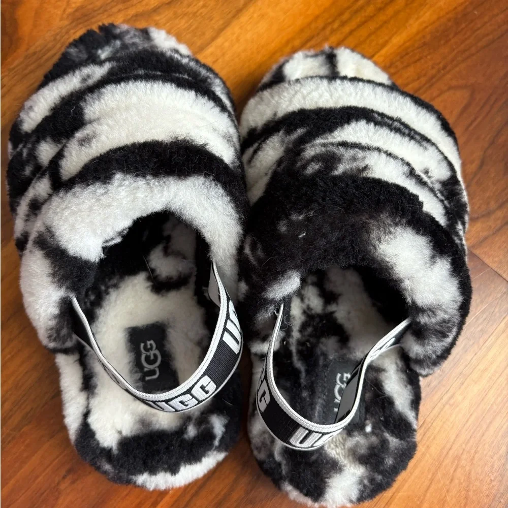 UGG Fluff Yeah Slingback Sandal, ECU